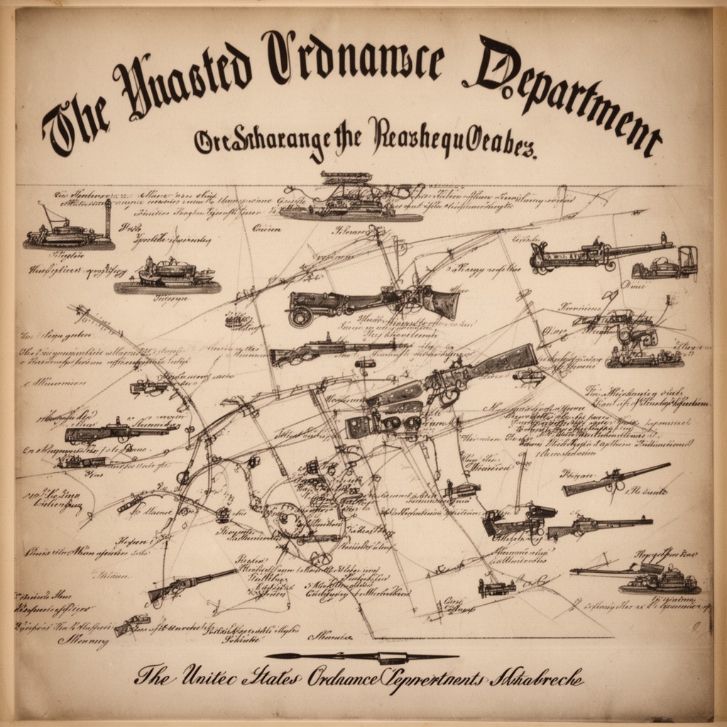 AI-generated illustration of United States Ordnance Department