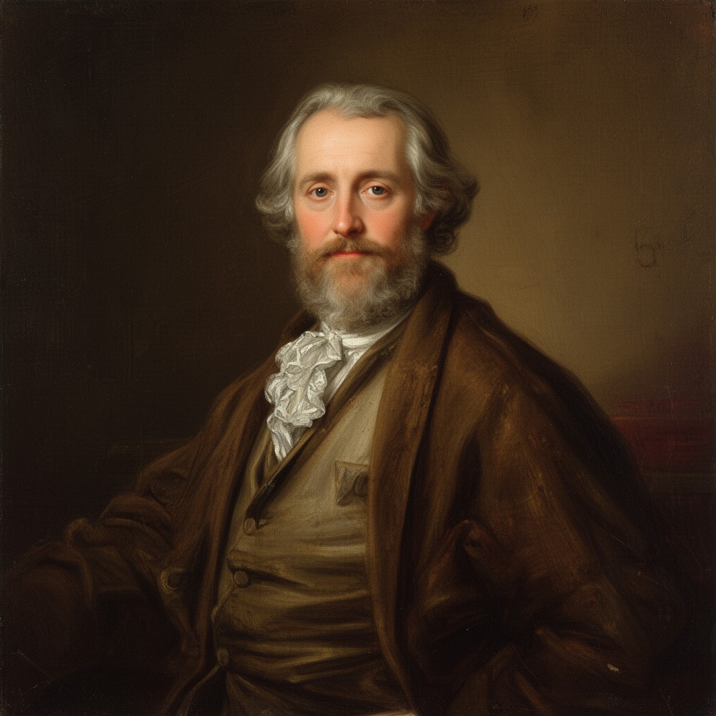 AI-generated illustration of John Vanbrugh