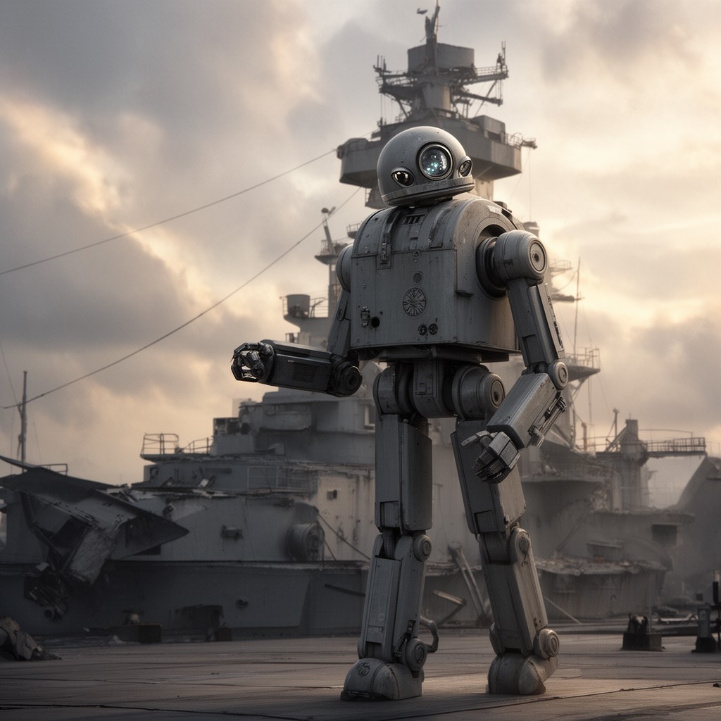AI-generated illustration of BB-48
