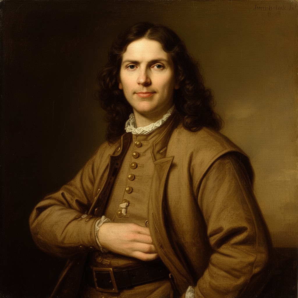 AI-generated illustration of James Howe Jr.