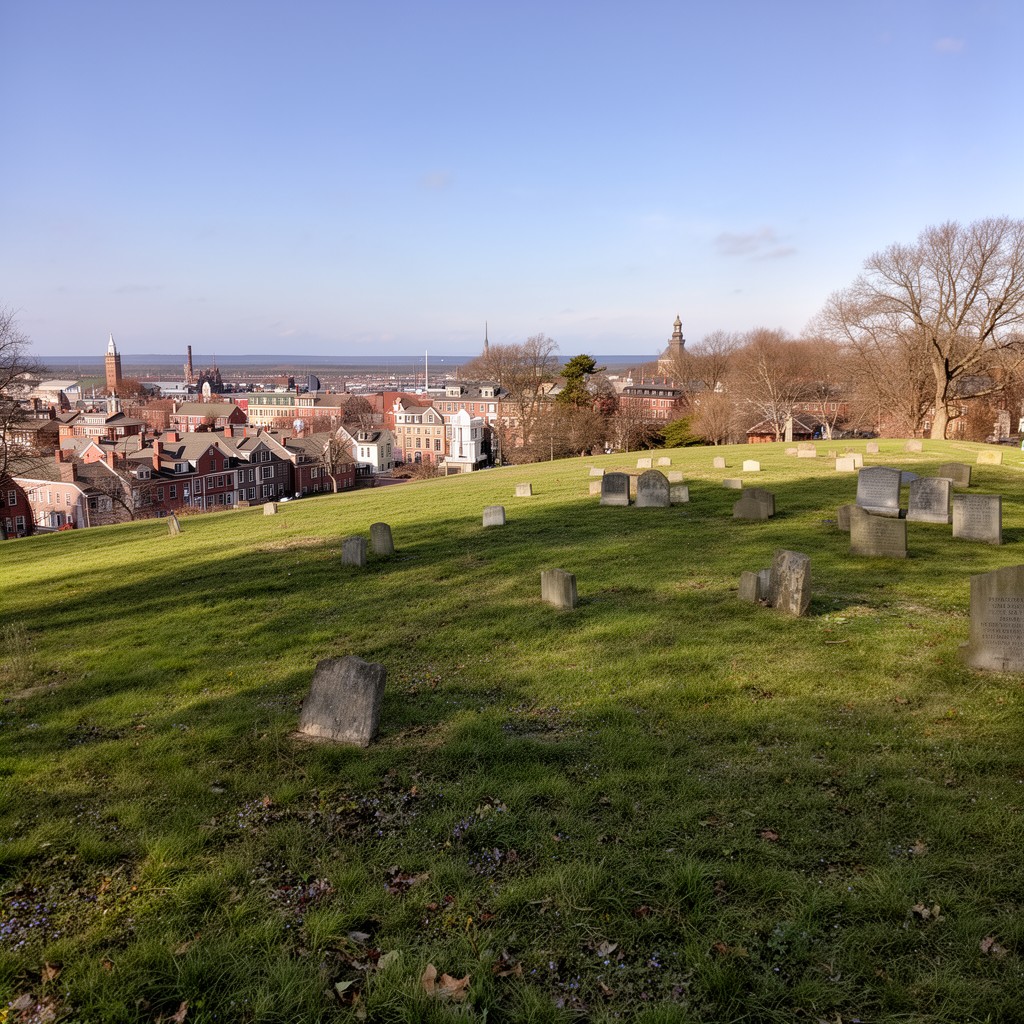 AI-generated illustration of Cole's Hill, Plymouth
