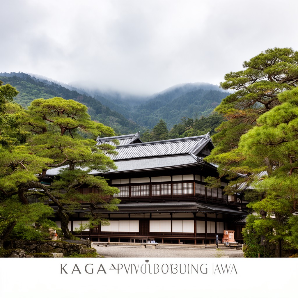 AI-generated illustration of Kaga Province