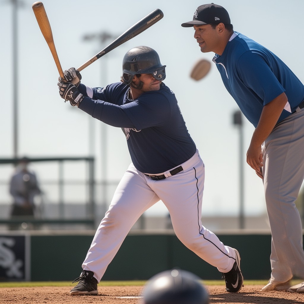 AI-generated illustration of Joey Cora is a former MLB infielder and coach