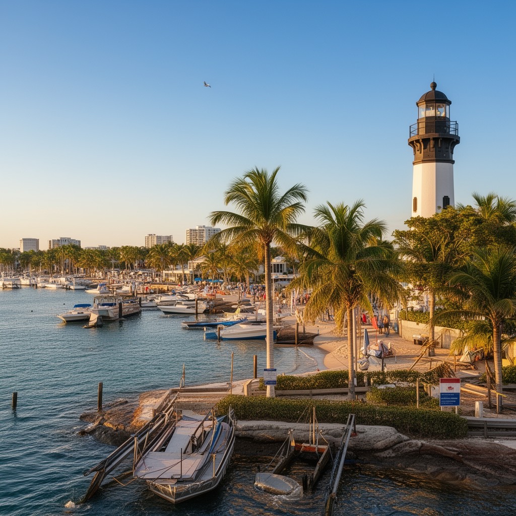AI-generated illustration of Jupiter, Florida, United States