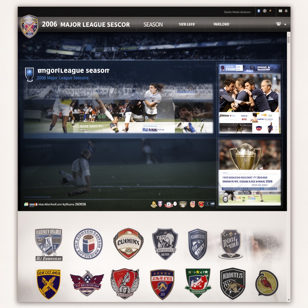 AI-generated illustration of 2006 Major League Soccer season