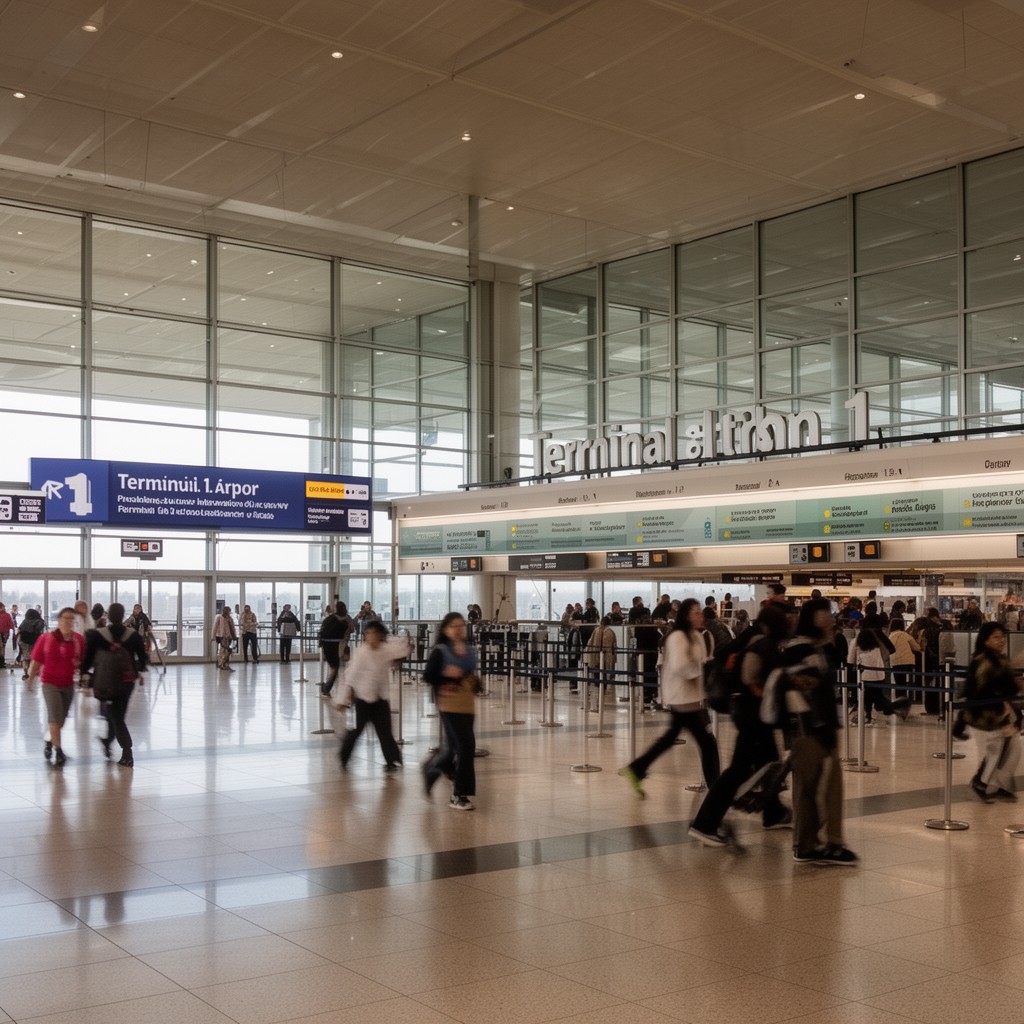 AI-generated illustration of Terminal 1