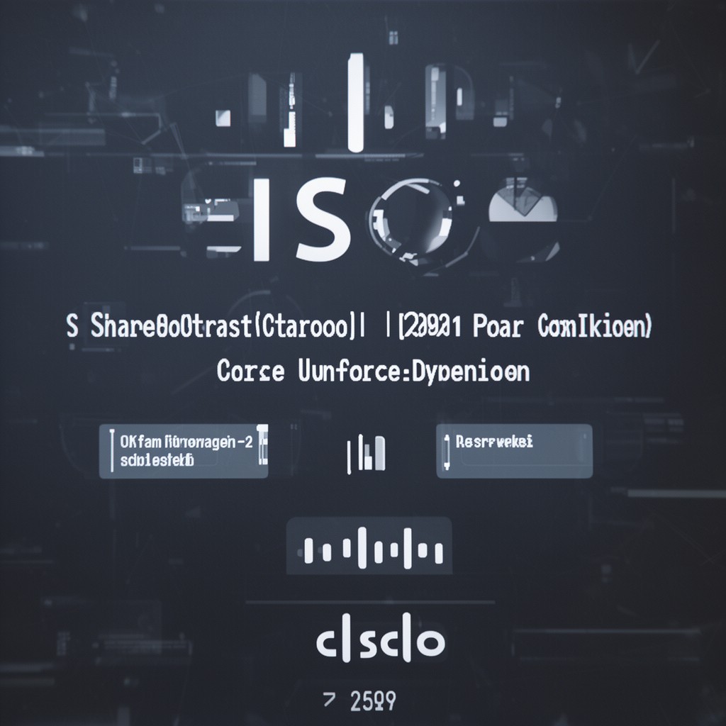 AI-generated illustration of Cisco IOS