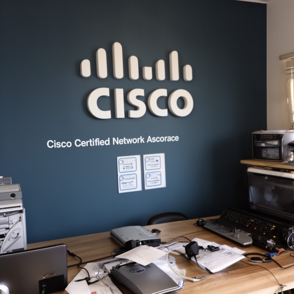 AI-generated illustration of Cisco Certified Network Associate