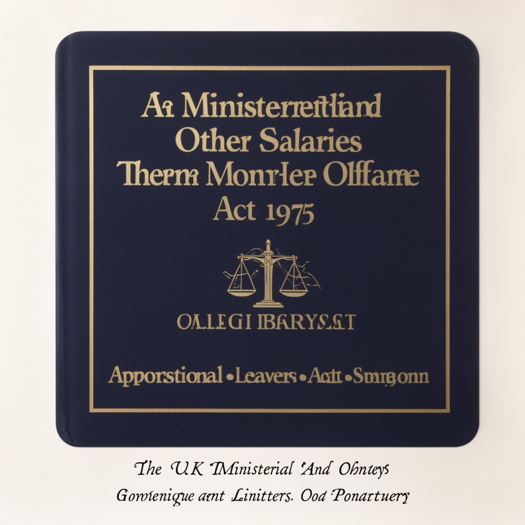 AI-generated illustration of Ministerial and other Salaries Act 1975