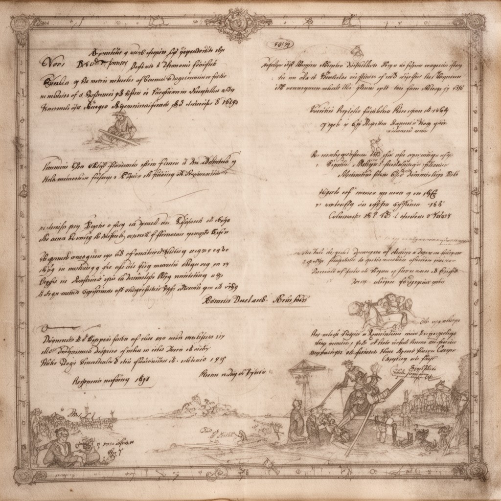 AI-generated illustration of Treaty of Nijmegen