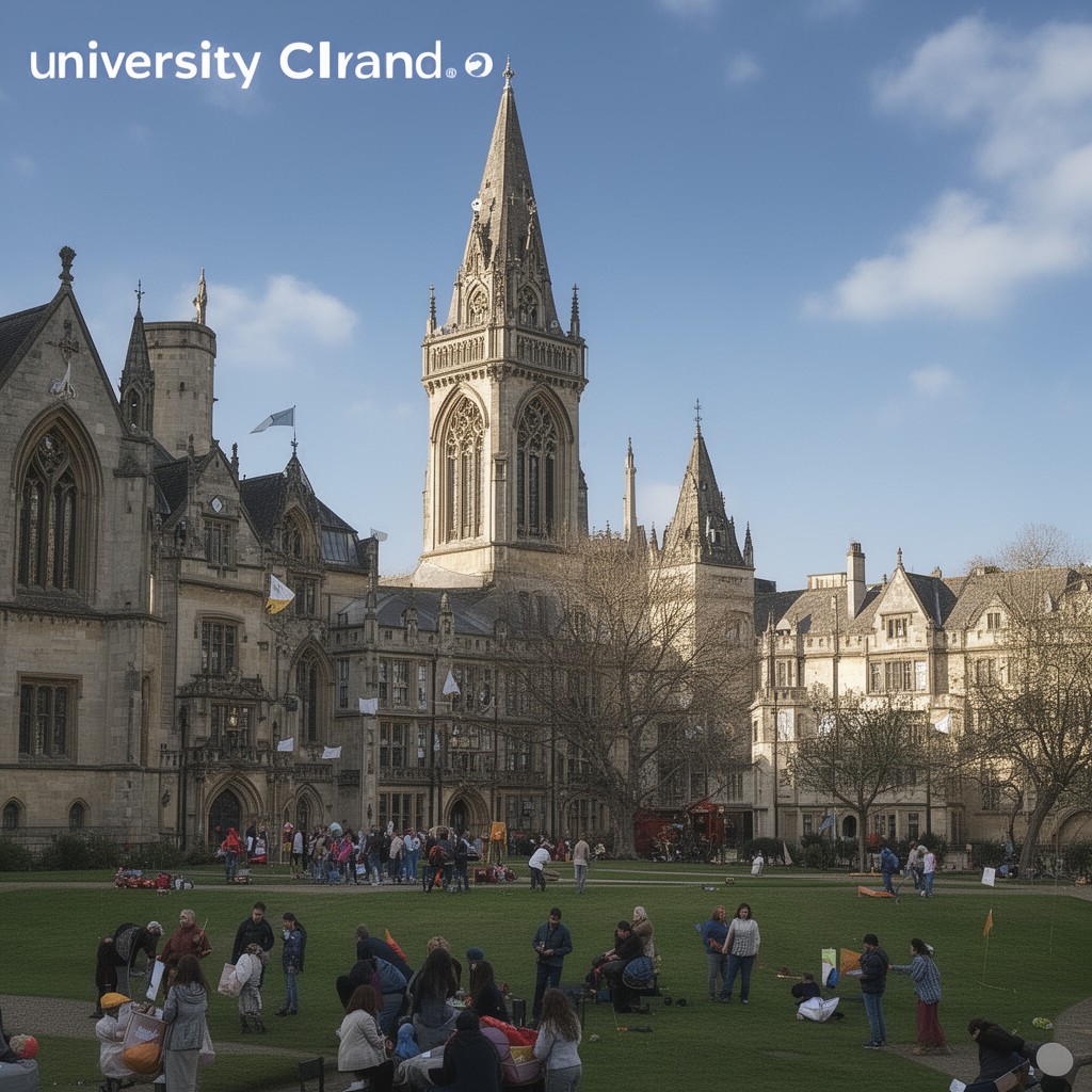 AI-generated illustration of University College London