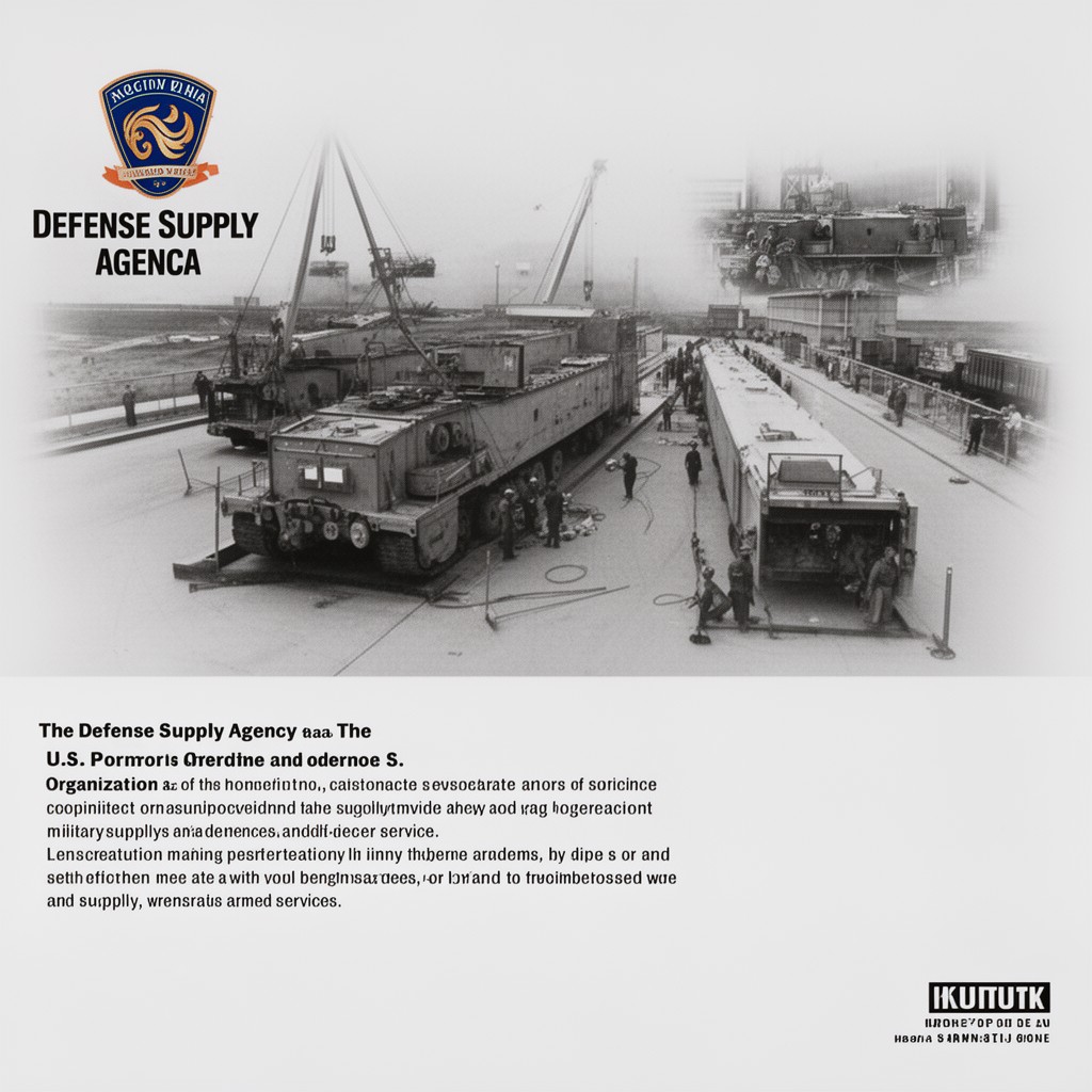 AI-generated illustration of Defense Supply Agency