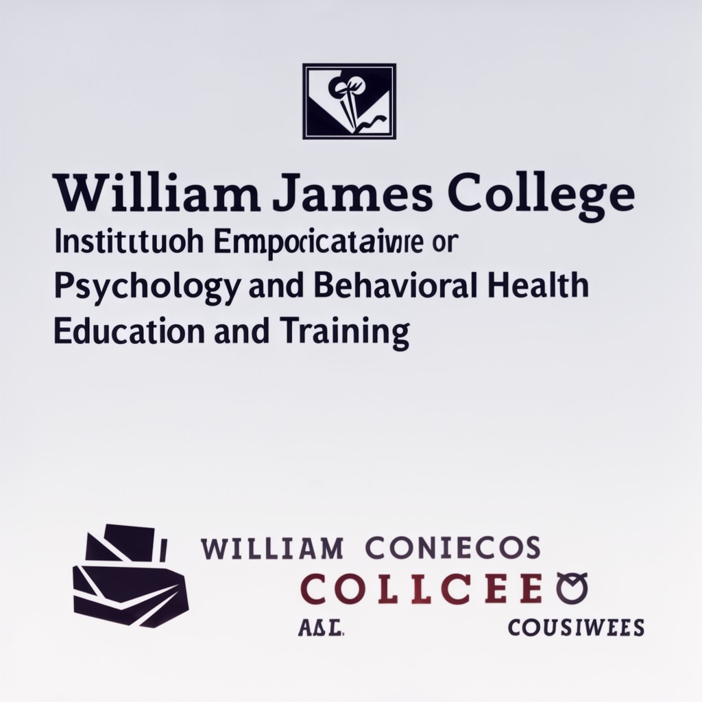 AI-generated illustration of William James College