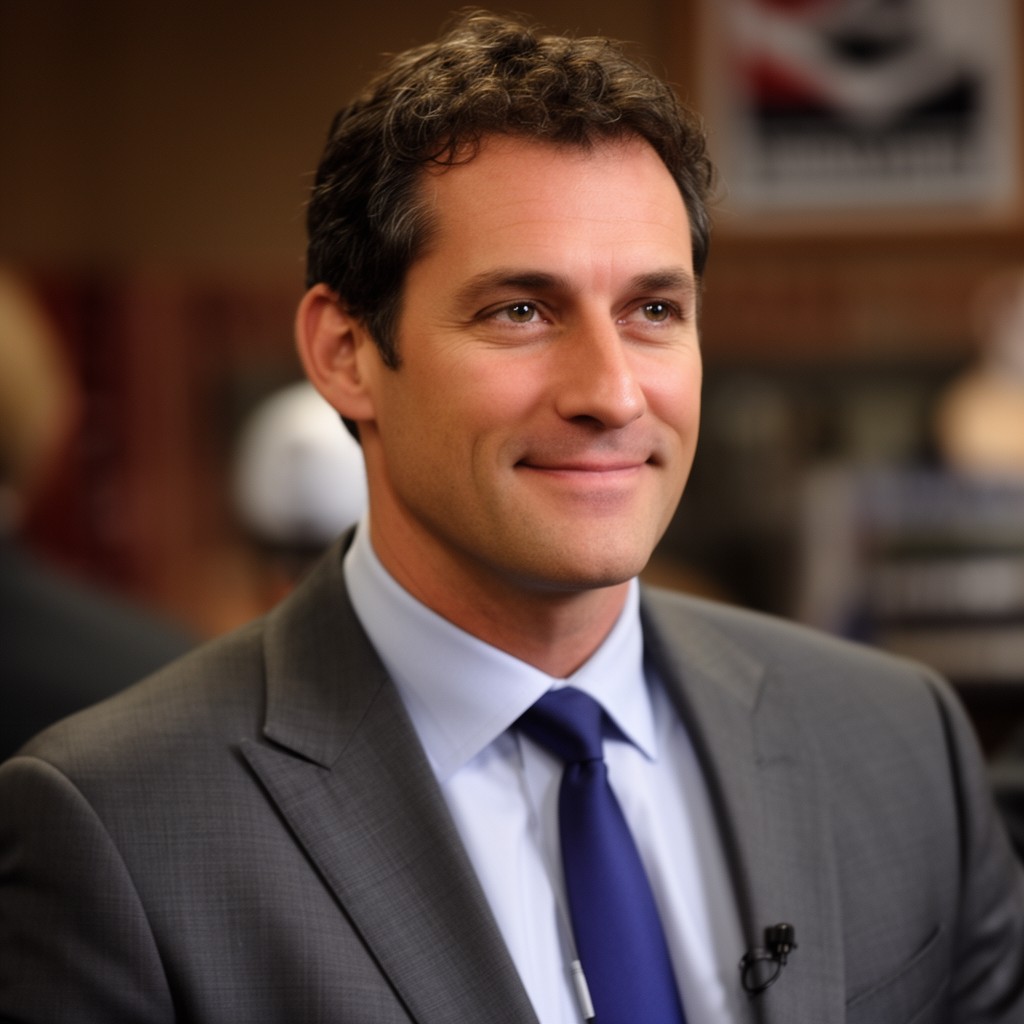AI-generated illustration of Rick Hahn