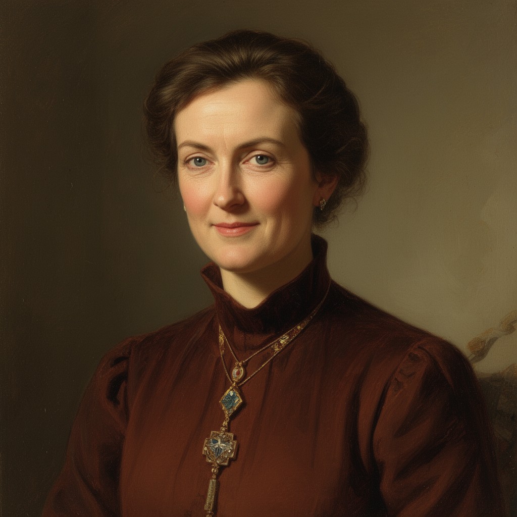 AI-generated illustration of Armgard von Cramm
