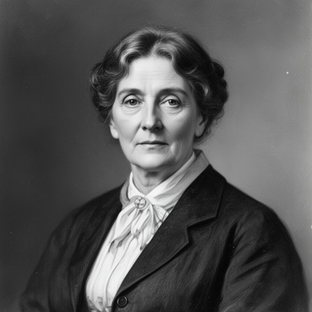 AI-generated illustration of Elizabeth Cabot Agassiz