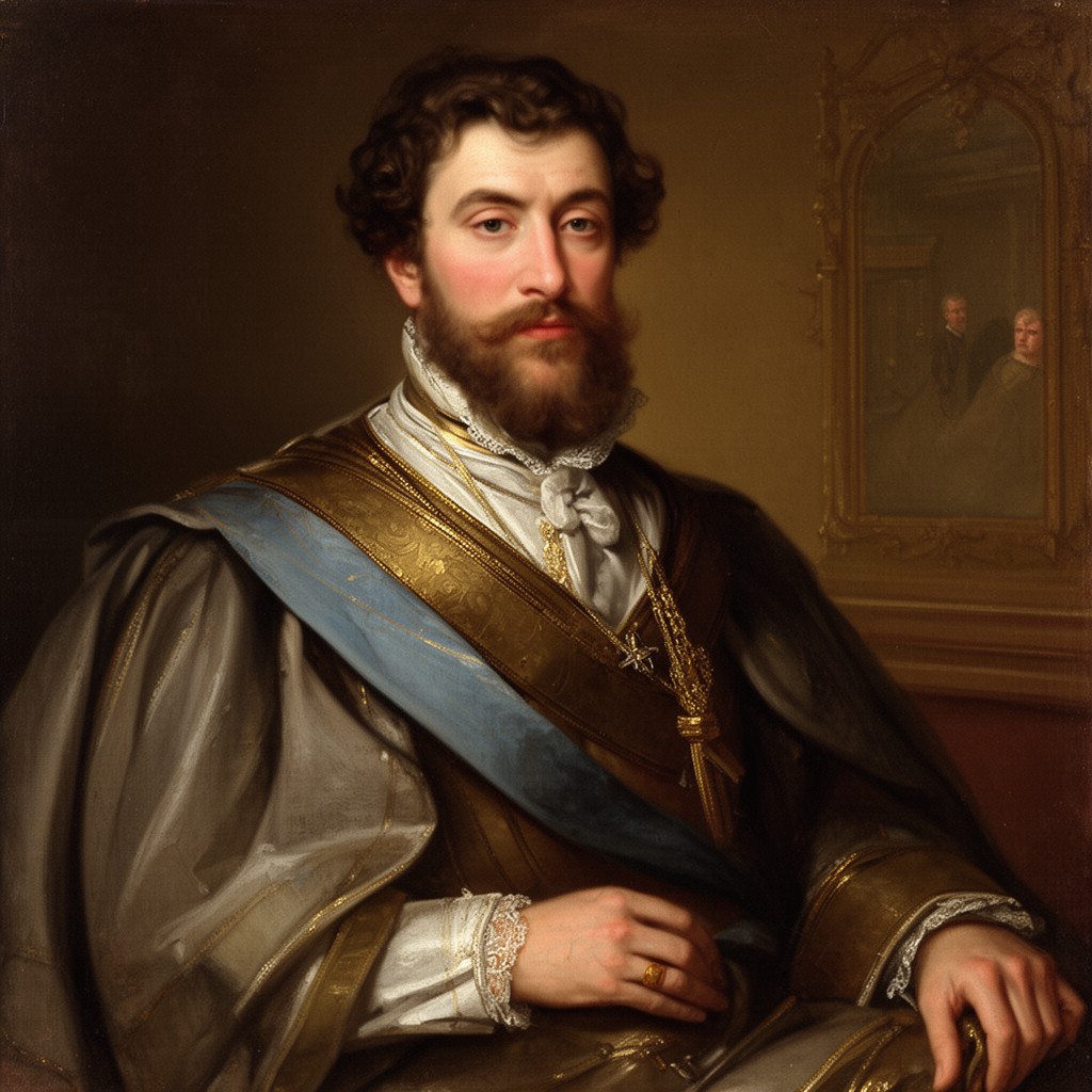 AI-generated illustration of Charles Howard, 1st Earl of Nottingham