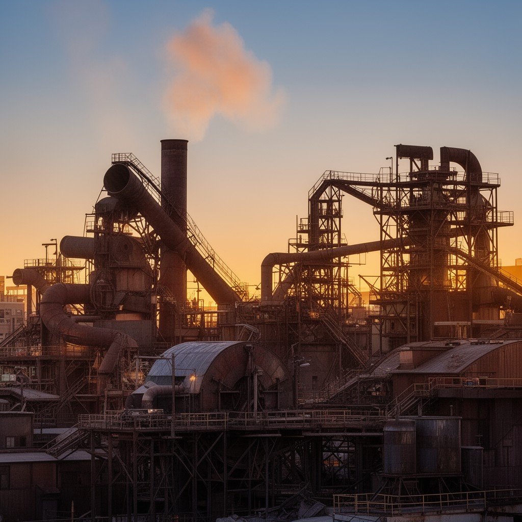 AI-generated illustration of Steel City