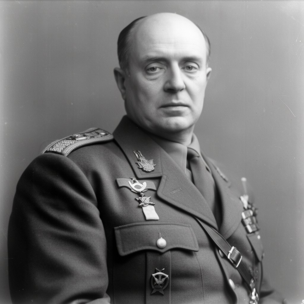 AI-generated illustration of Władysław Anders