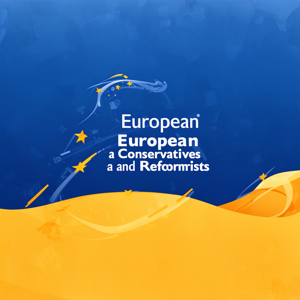 AI-generated illustration of European Conservatives and Reformists Party