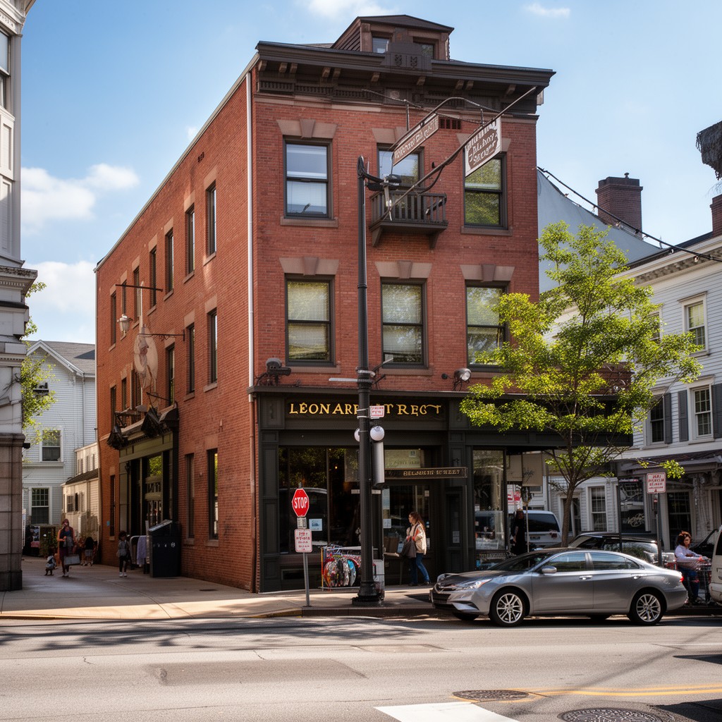 AI-generated illustration of Leonard Street