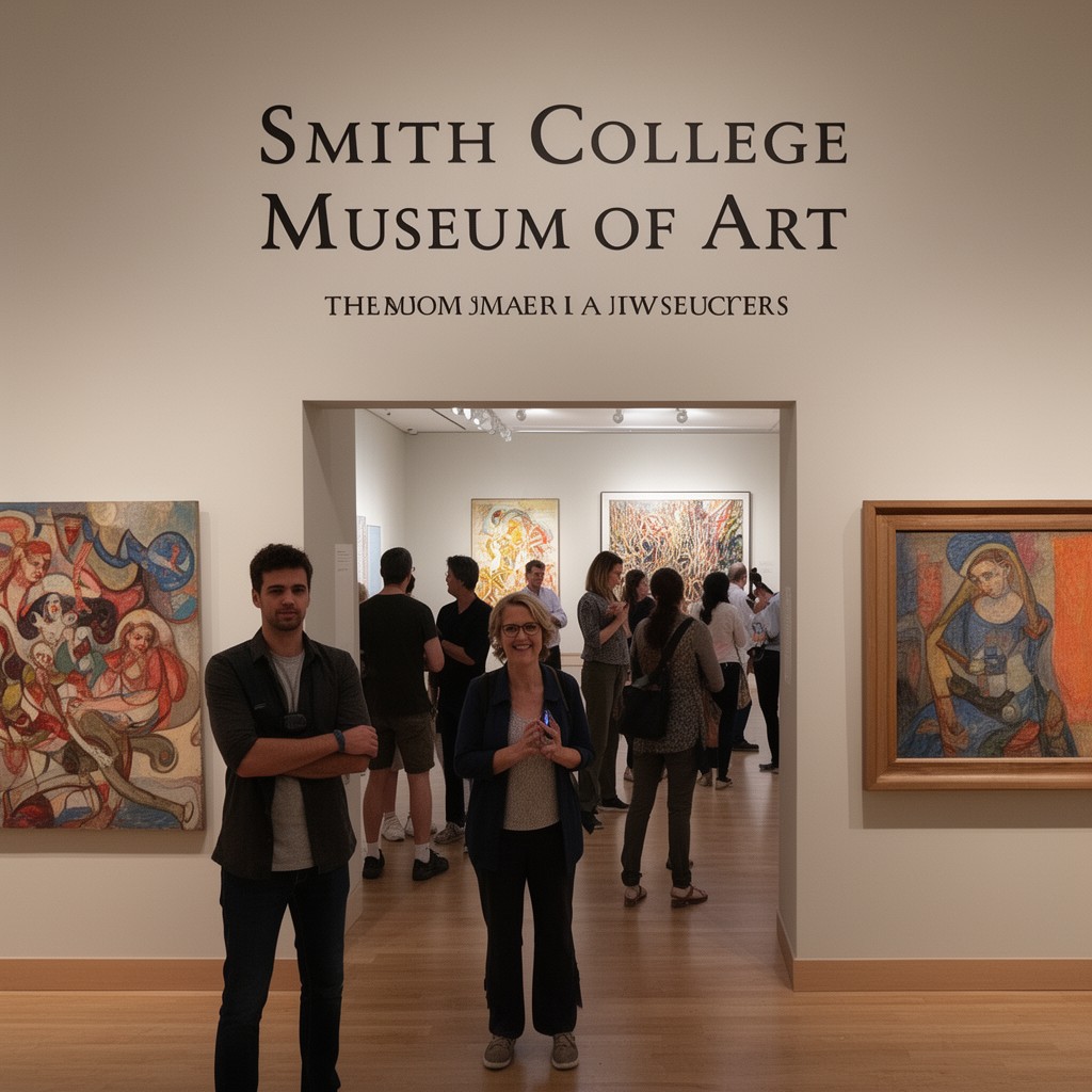 AI-generated illustration of Smith College Museum of Art