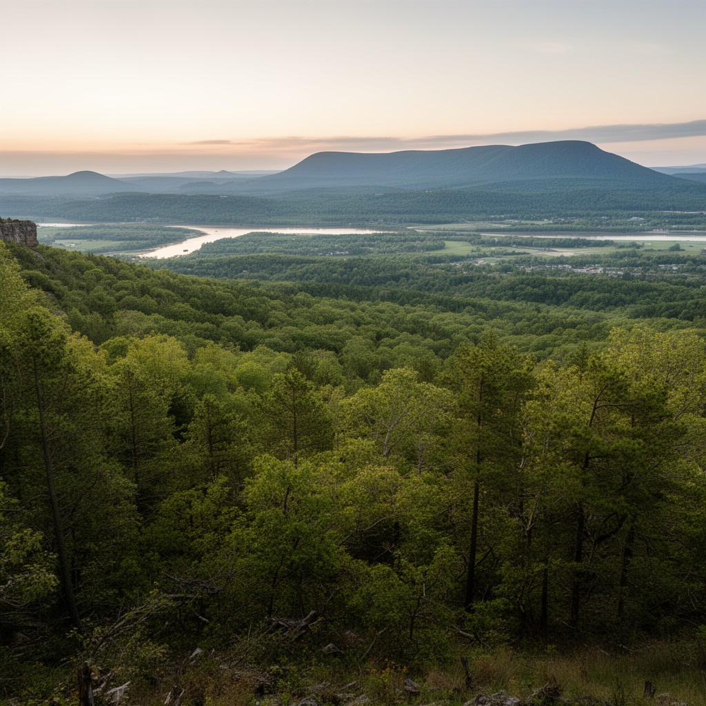 AI-generated illustration of Skinner State Park