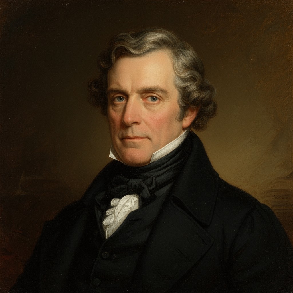 AI-generated illustration of Aaron Burr