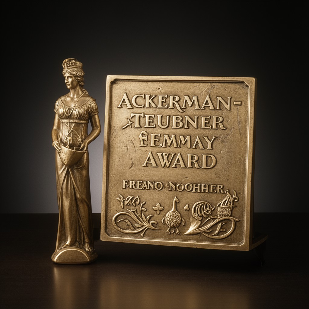 AI-generated illustration of Ackermann–Teubner Memorial Award