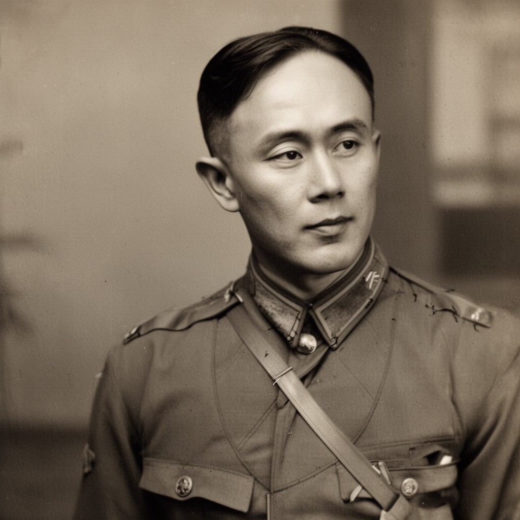 AI-generated illustration of Prince Asaka Yasuhiko