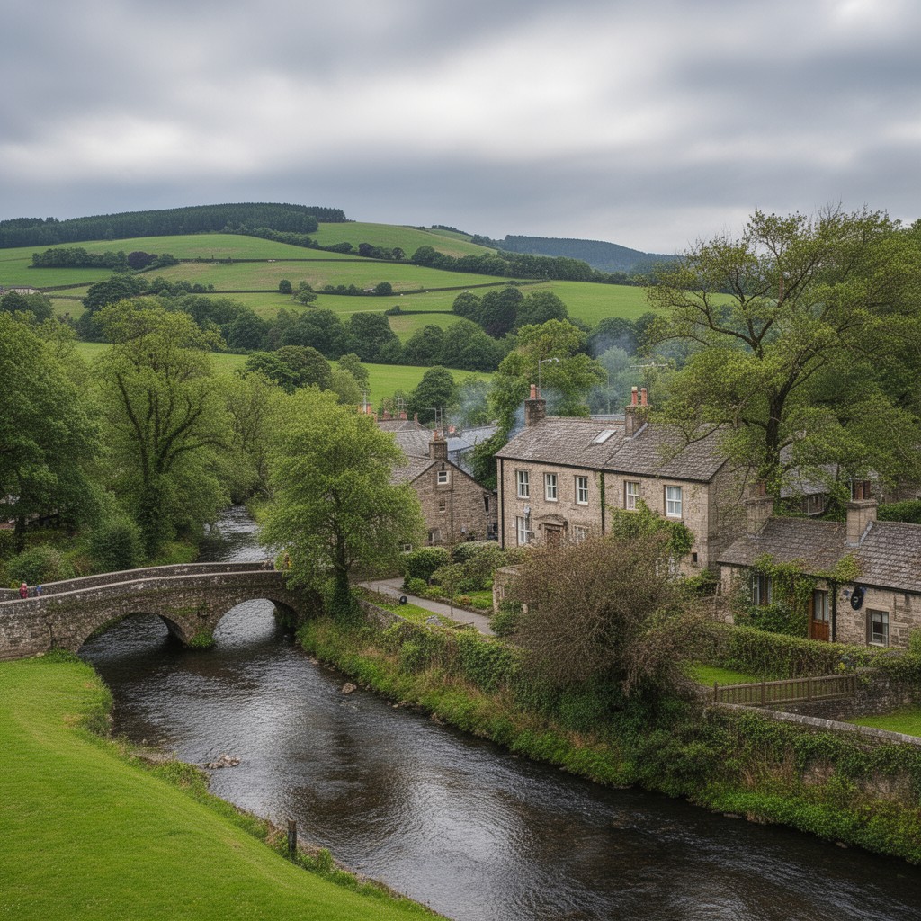 AI-generated illustration of Rothbury
