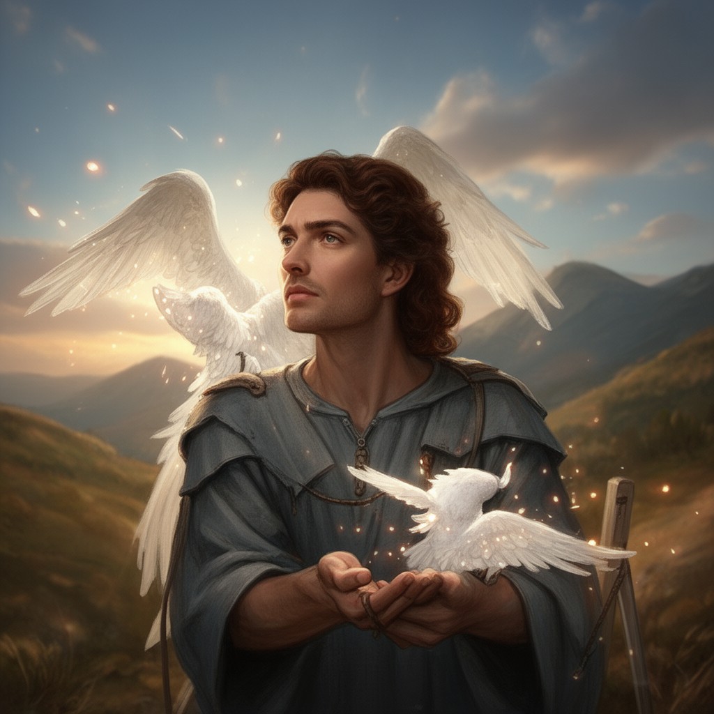 AI-generated illustration of Angelo