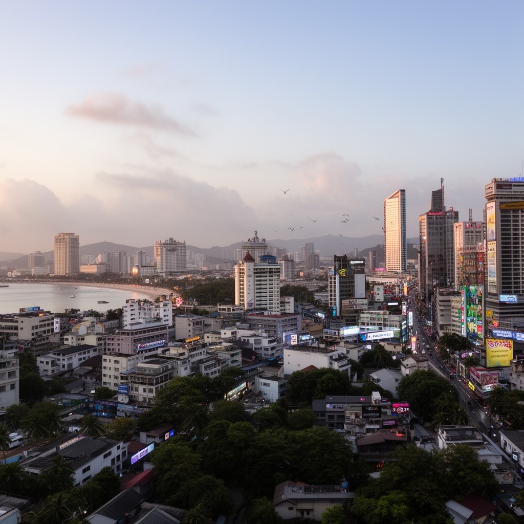 AI-generated illustration of Pattaya