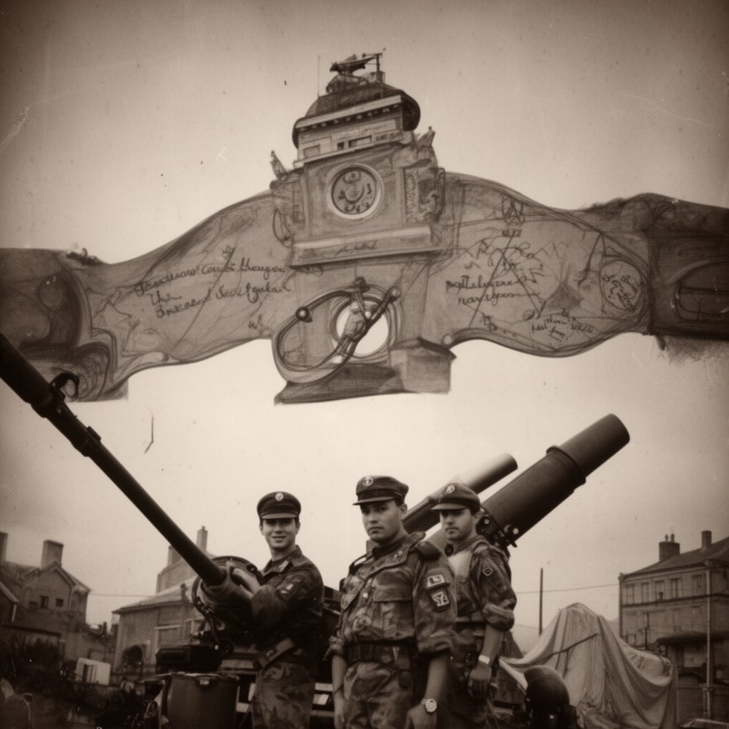 AI-generated illustration of Intelligence Corps