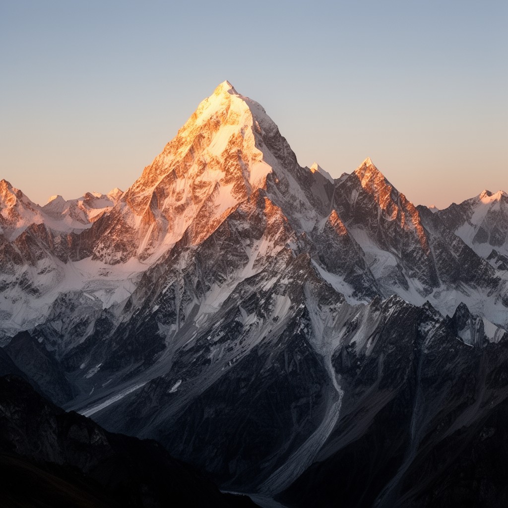 AI-generated illustration of Makalu