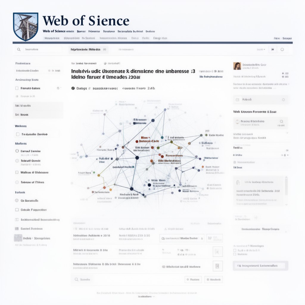 AI-generated illustration of Web of Science