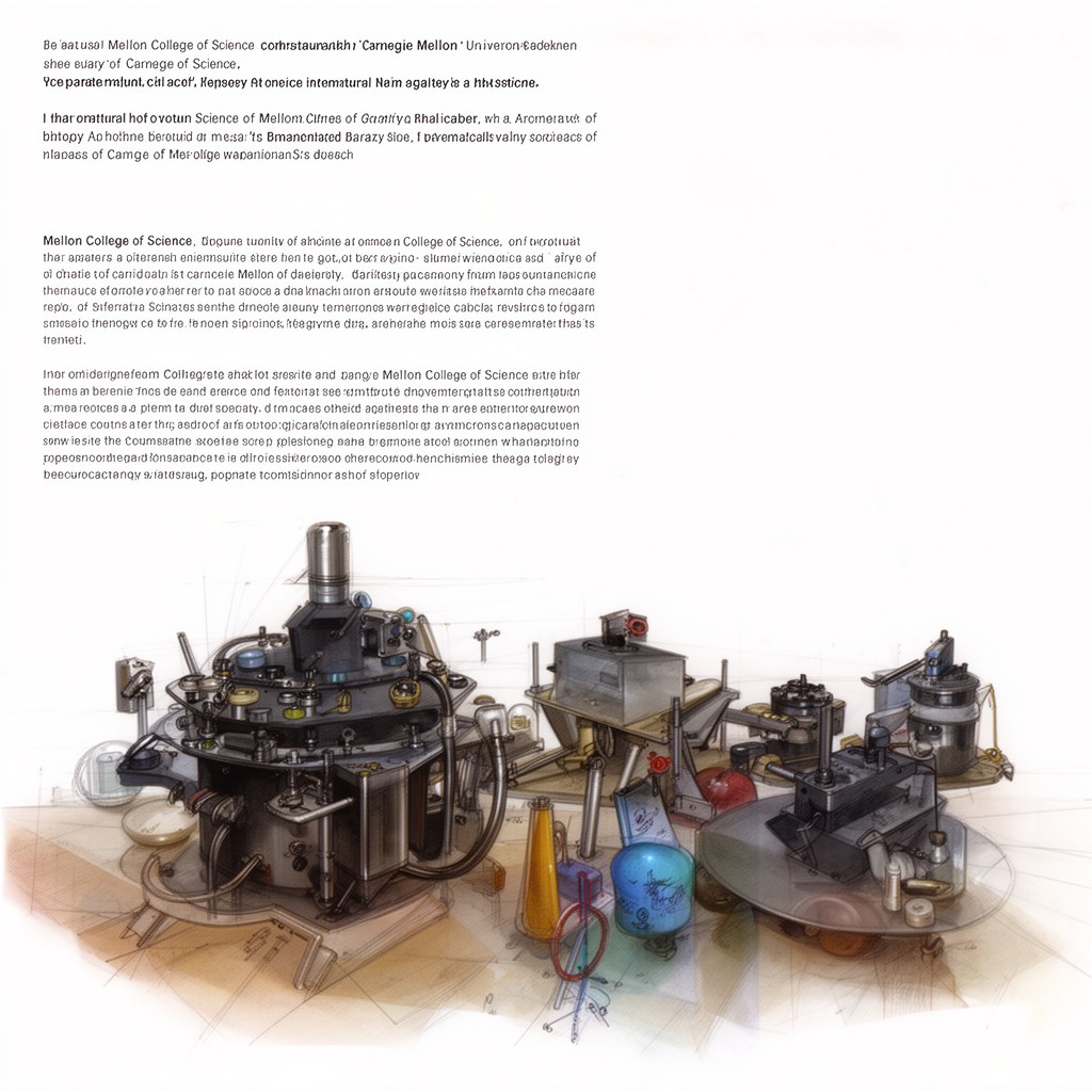 AI-generated illustration of Mellon College of Science