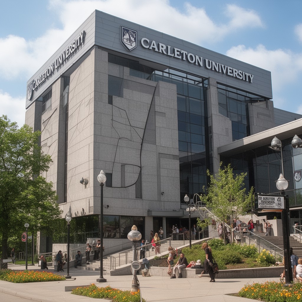 AI-generated illustration of Carleton University