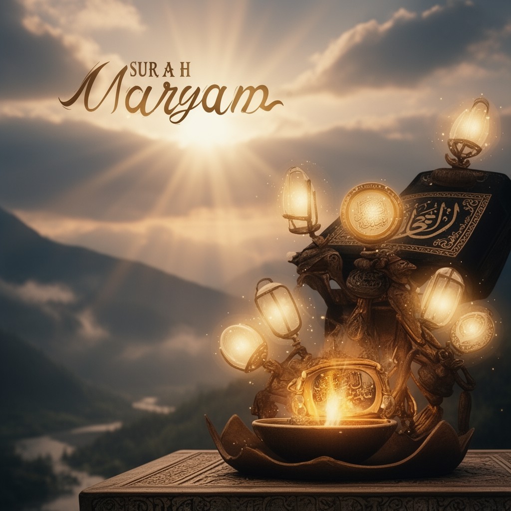 AI-generated illustration of Surah Maryam
