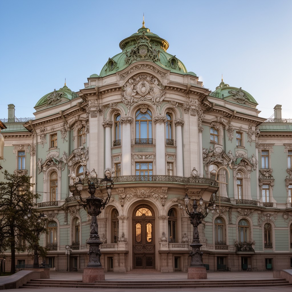 AI-generated illustration of Beloselsky-Belozersky Palace