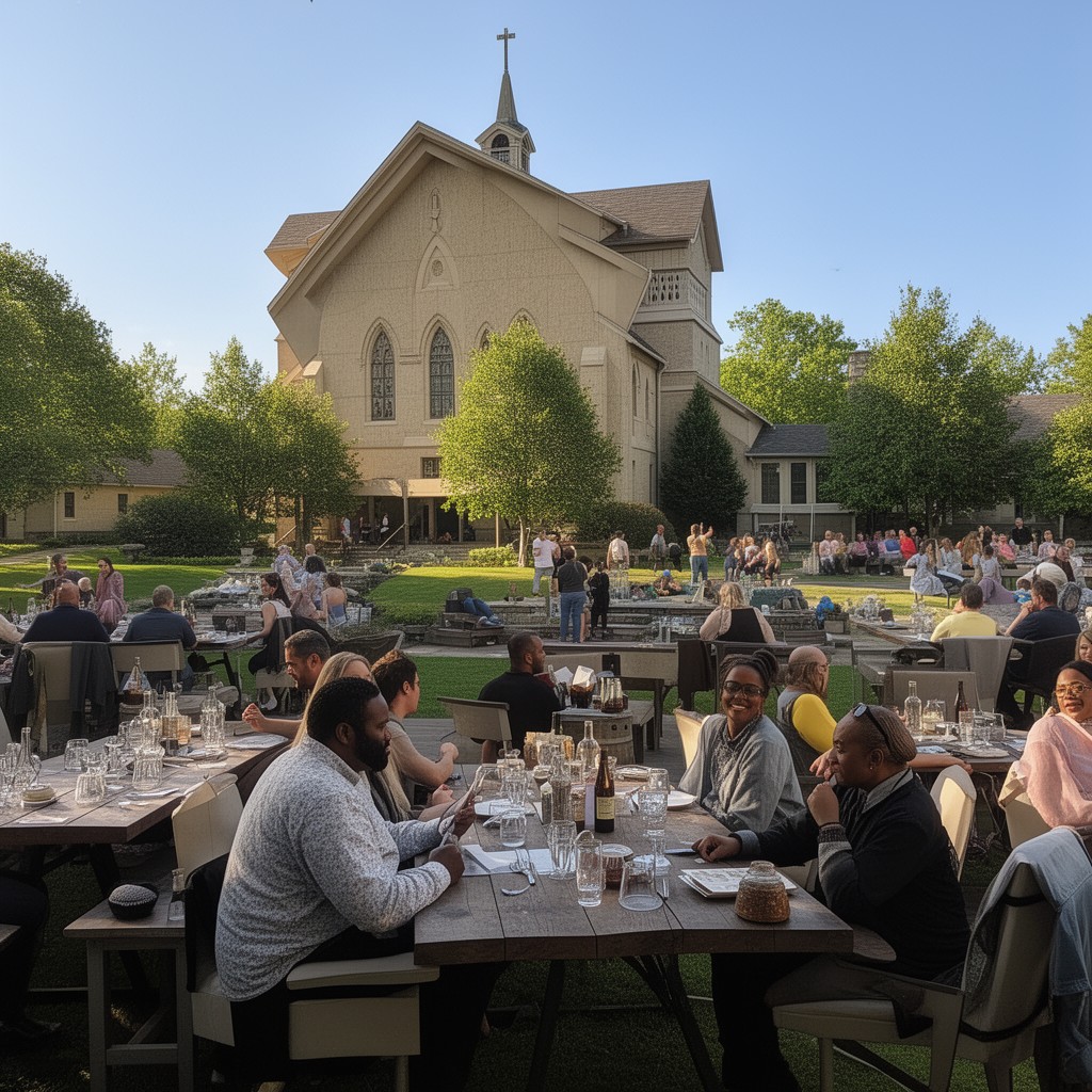 AI-generated illustration of United Reformed Churches in North America