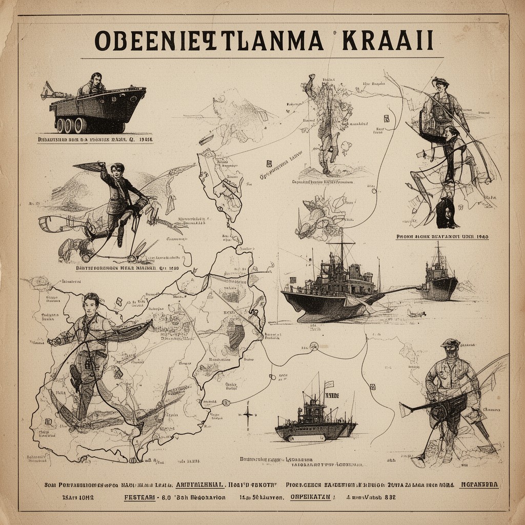 AI-generated illustration of Operation Kraai