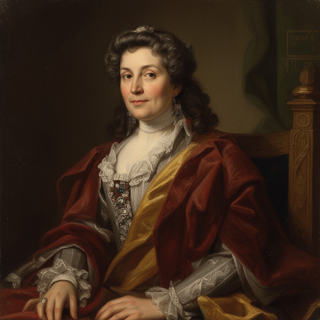AI-generated illustration of Anna von Bönninghausen