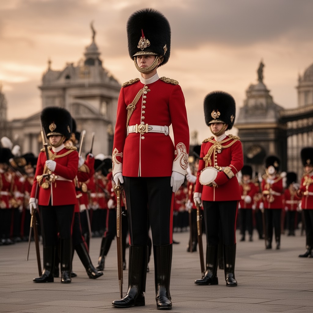 AI-generated illustration of Foot Guards