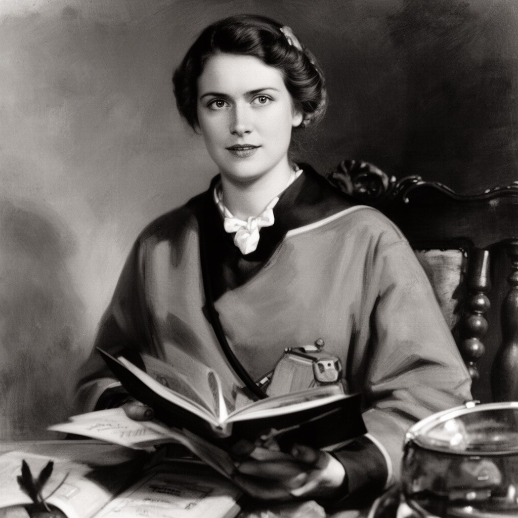 AI-generated illustration of Carin Göring