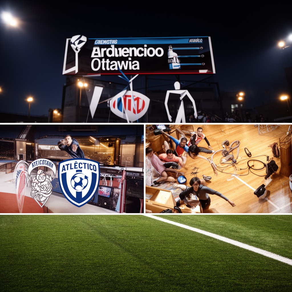 AI-generated illustration of Atlético Ottawa