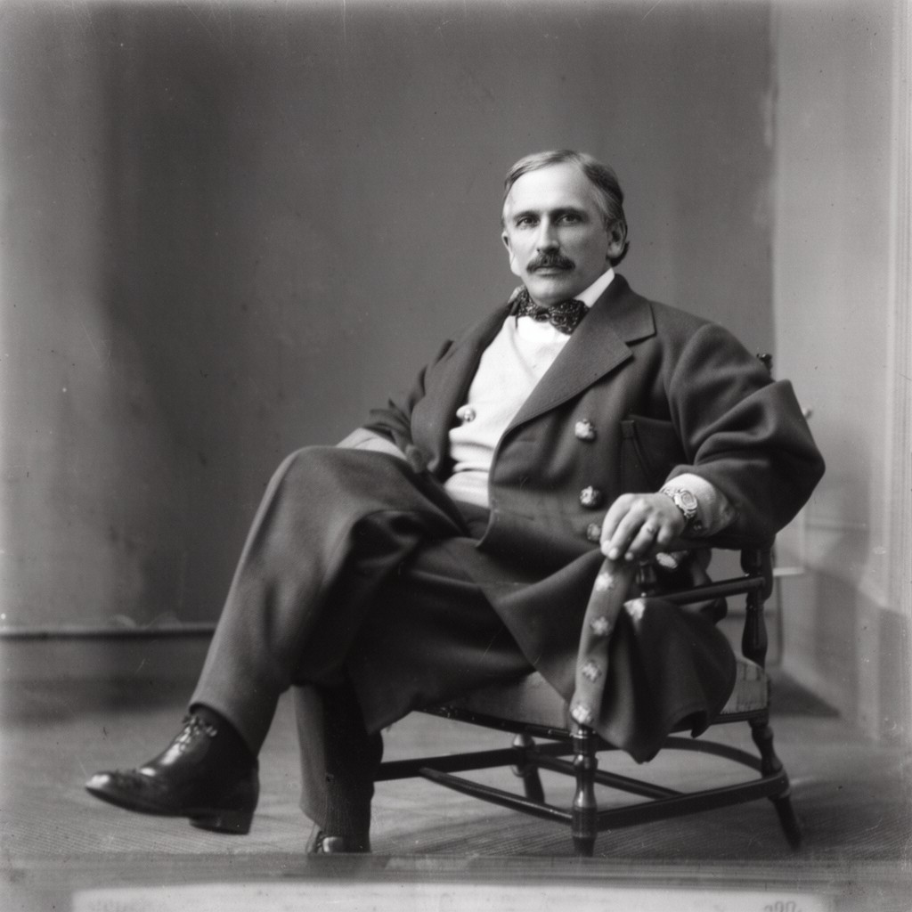 AI-generated illustration of Julius Lankershim