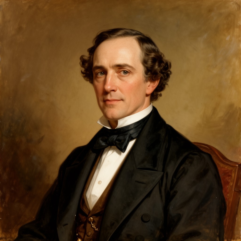 AI-generated illustration of Peter Irving