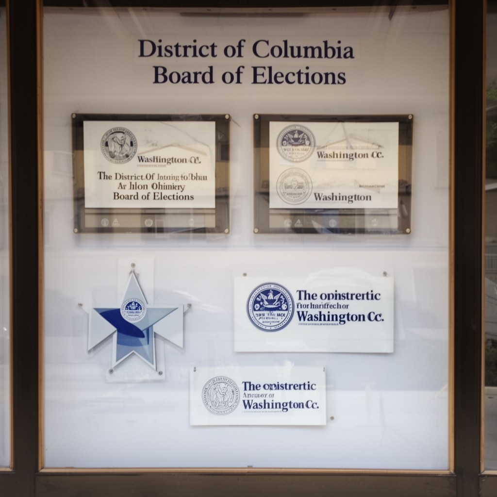 AI-generated illustration of District of Columbia Board of Elections