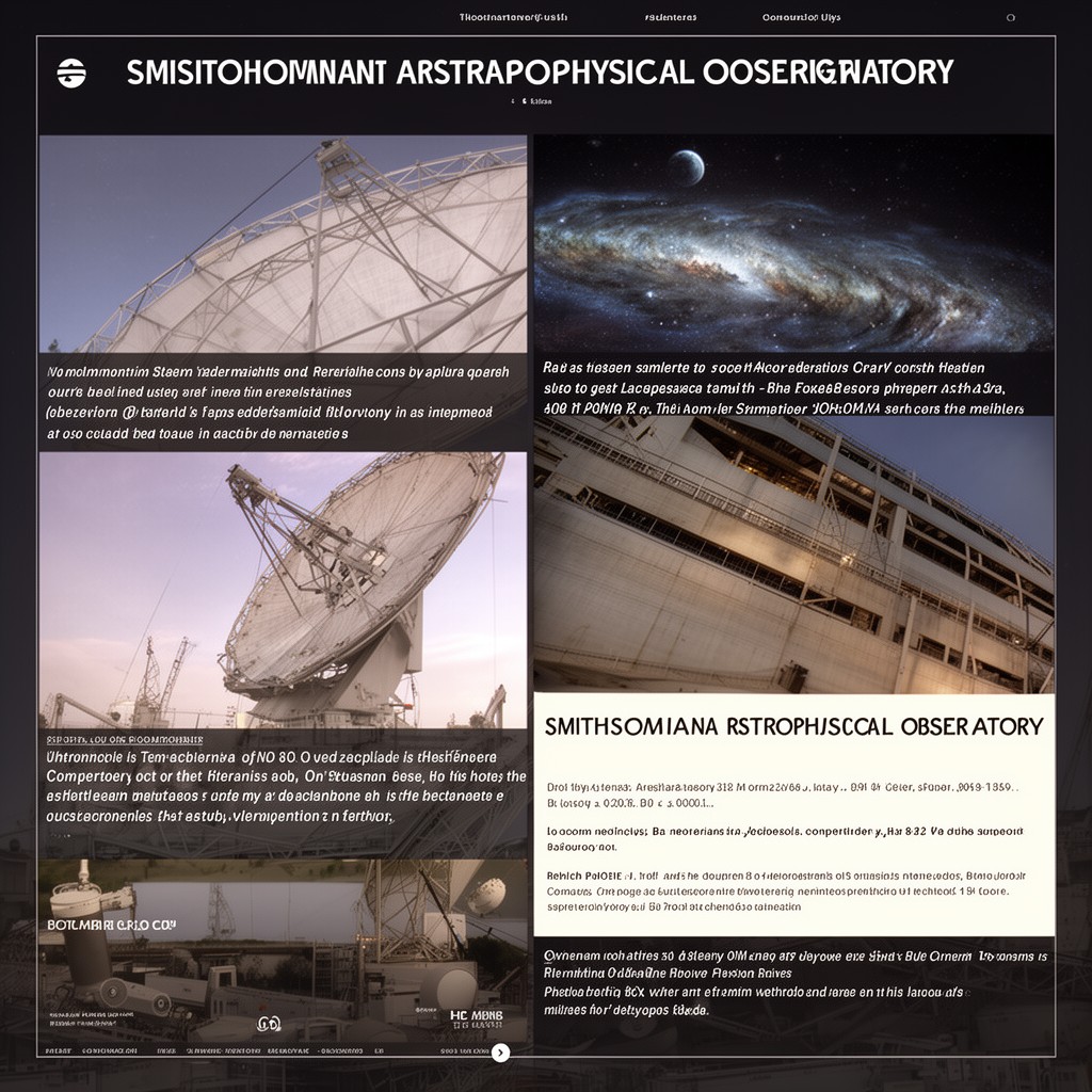 AI-generated illustration of Smithsonian Astrophysical Observatory